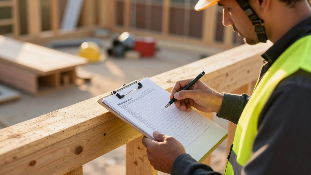 Checkliste für reibungslose Bauabläufe