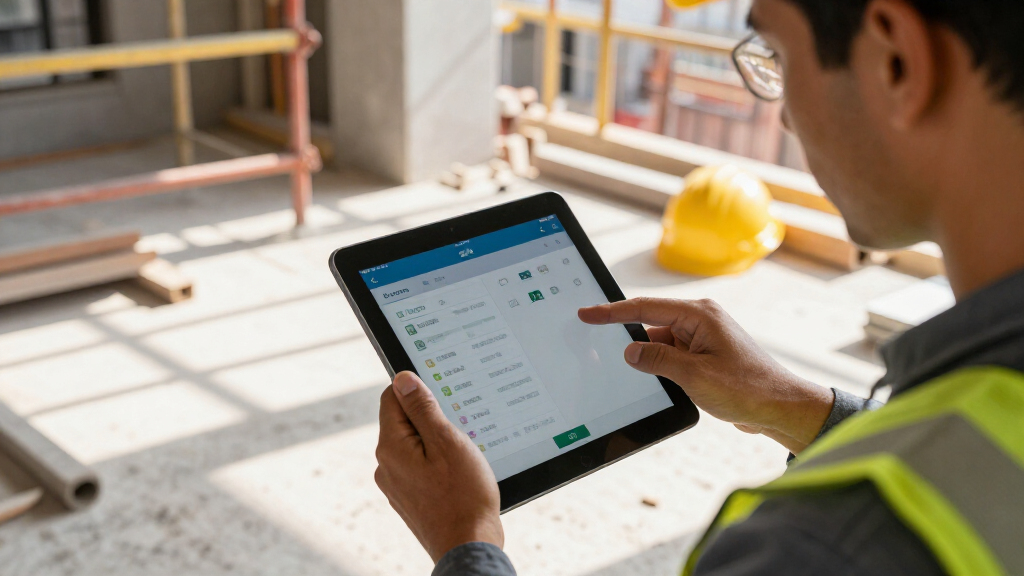 Zeiterfassung per App: Mehr Transparenz auf der Baustelle